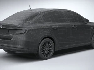Fiat Tipo Sedan 2021 3D Model