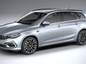 Fiat Tipo Station Wagon 2021 3Dモデル