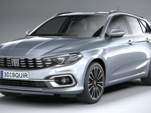 Fiat Tipo Station Wagon 2021 3D-Modell