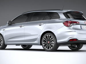 Fiat Tipo Station Wagon 2021 3D-Modell