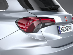 Fiat Tipo Station Wagon 2021 3D-Modell
