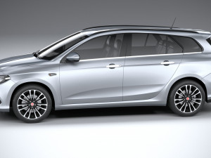 Fiat Tipo Station Wagon 2021 3D-Modell