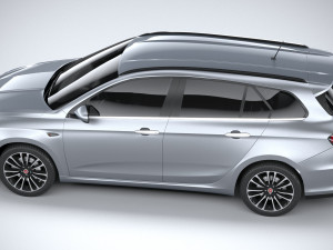 Fiat Tipo Station Wagon 2021 3D-Modell