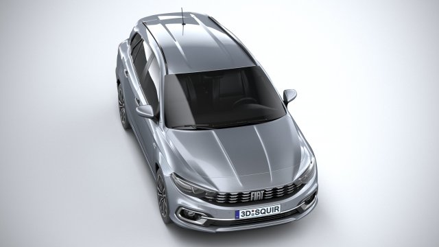 fiat tipo station wagon 2021 3D Model in Wagon 3DExport