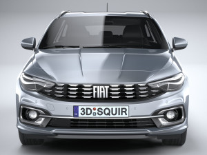 Fiat Tipo Station Wagon 2021 3D-Modell