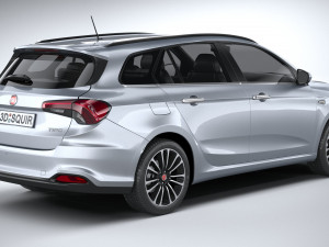 Fiat Tipo Station Wagon 2021 3D-Modell