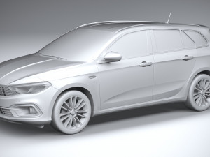 Fiat Tipo Station Wagon 2021 3D-Modell
