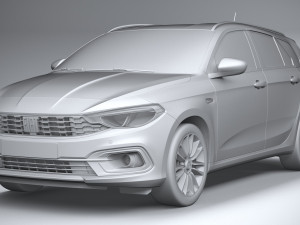 Fiat Tipo Station Wagon 2021 3D-Modell