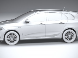 Fiat Tipo Station Wagon 2021 3D-Modell
