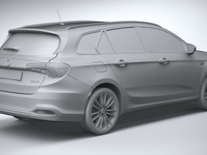 Fiat Tipo Station Wagon 2021 3D-Modell