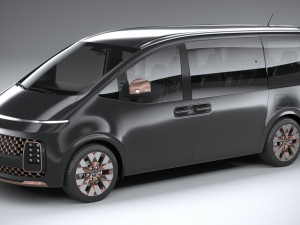 Hyundai Staria Premium 2022 3D Model