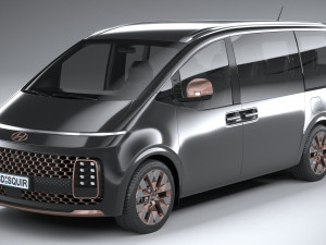 Hyundai Staria Premium 2022 Modelo 3D