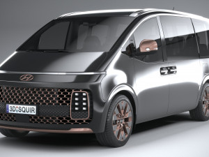 Hyundai Staria Premium 2022 Modelo 3D