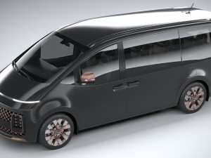 Hyundai Staria Premium 2022 Modelo 3D