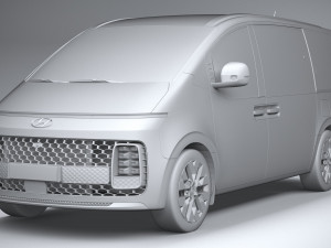 Hyundai Staria Premium 2022 Modelo 3D