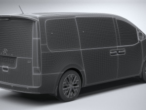 Hyundai Staria Premium 2022 Modelo 3D