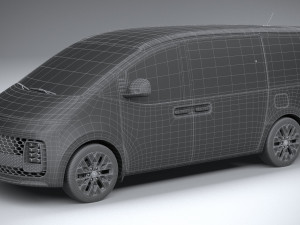 Hyundai Staria Premium 2022 Modelo 3D