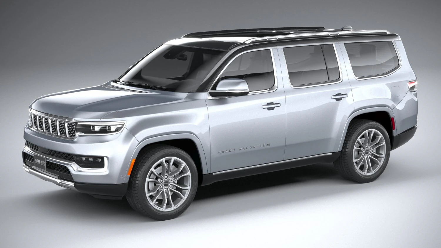 Jeep Grand Wagoneer 2022 3D Model .c4d .max .obj .3ds .fbx .stl .blend 