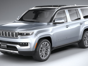 Jeep Grand Wagoneer 2022 3D Model