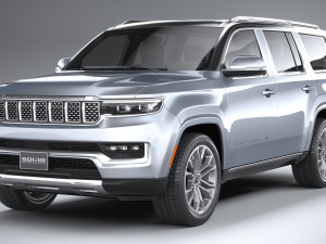 Jeep Grand Wagoneer 2022 3D Model
