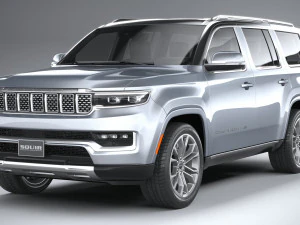 Jeep Grand Wagoneer 2022 3D Model