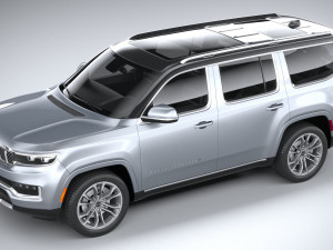 Jeep Grand Wagoneer 2022 3D Model