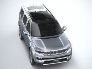 Jeep Grand Wagoneer 2022 3D Model