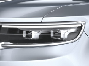 Jeep Grand Wagoneer 2022 3D Model
