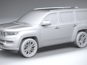 Jeep Grand Wagoneer 2022 3D Model