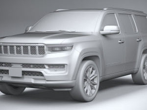Jeep Grand Wagoneer 2022 3D Model