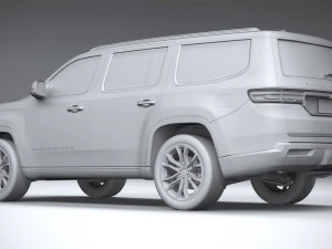 Jeep Grand Wagoneer 2022 3D Model