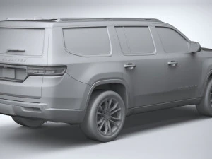 Jeep Grand Wagoneer 2022 3D Model