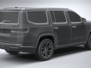 Jeep Grand Wagoneer 2022 3D Model