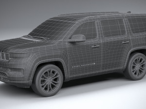 Jeep Grand Wagoneer 2022 3D Model