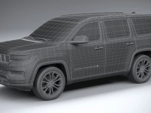 Jeep Grand Wagoneer 2022 3D Model