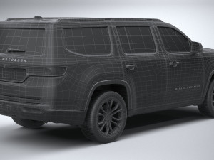 Jeep Grand Wagoneer 2022 3D Model