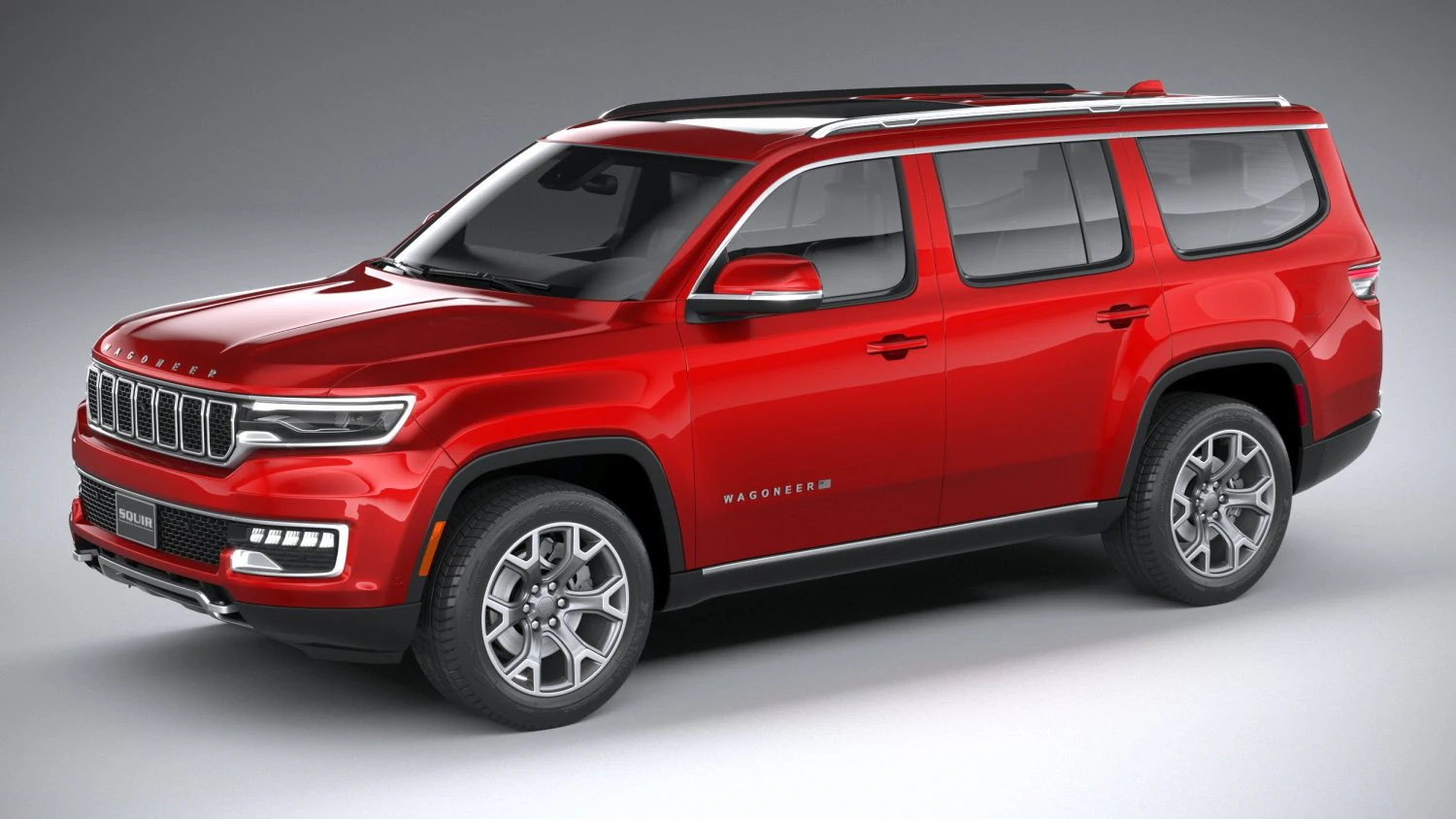 Jeep Wagoneer 2022 3D Model .c4d .max .obj .3ds .fbx .stl .blend