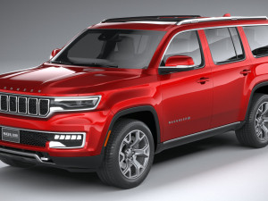 Jeep Wagoneer 2022 3D 모델