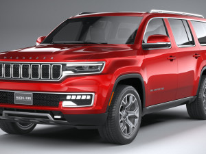 Jeep Wagoneer 2022 3D 모델