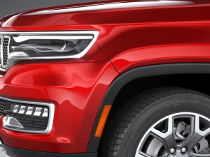 Jeep Wagoneer 2022 3D 모델