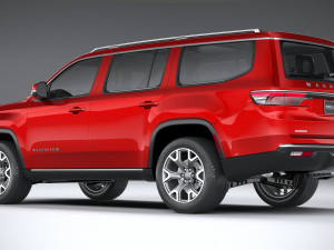 Jeep Wagoneer 2022 3D 모델
