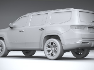 Jeep Wagoneer 2022 3D 모델