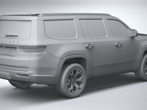 Jeep Wagoneer 2022 3D 모델