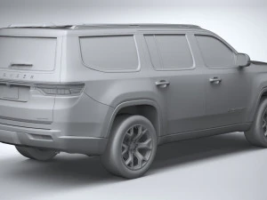 Jeep Wagoneer 2022 3D Model