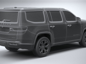 Jeep Wagoneer 2022 3D 모델