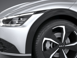 Kia EV6 2022 3D 모델