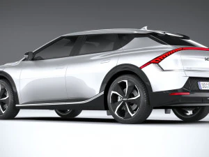 Kia EV6 2022 3D Model