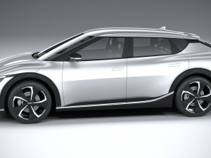 Kia EV6 2022 3D 모델