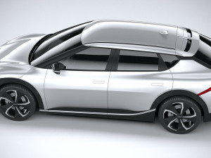 Kia EV6 2022 3D 모델