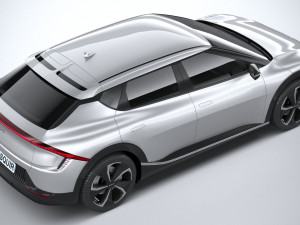 Kia EV6 2022 3D 모델